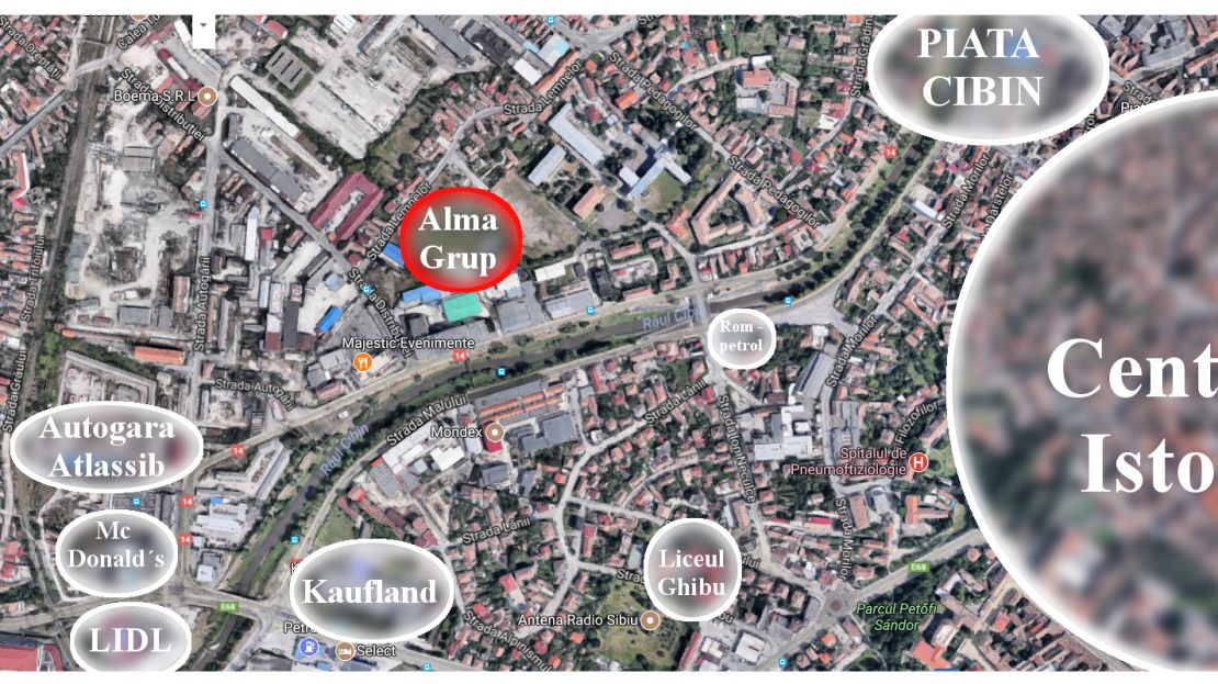 Apartamente de vanzare Sibiu – 2 camere 37,3mp + terasă 5mp – Central – Piata Cluj
